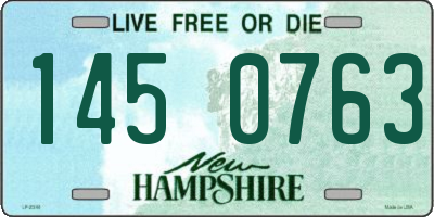 NH license plate 1450763