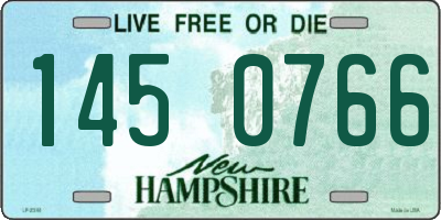 NH license plate 1450766