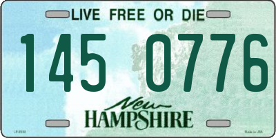 NH license plate 1450776