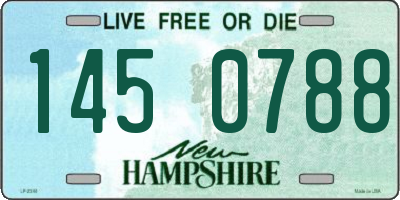 NH license plate 1450788