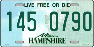 NH license plate 1450790