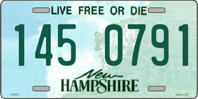 NH license plate 1450791