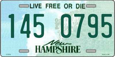 NH license plate 1450795