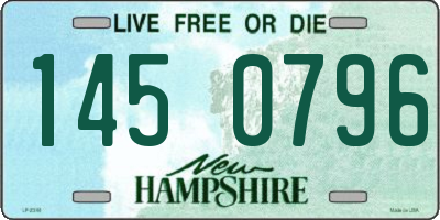 NH license plate 1450796