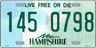 NH license plate 1450798