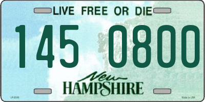 NH license plate 1450800
