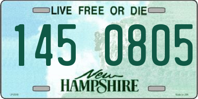NH license plate 1450805