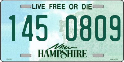 NH license plate 1450809