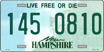 NH license plate 1450810