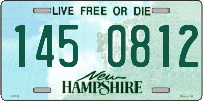NH license plate 1450812