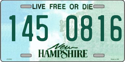 NH license plate 1450816