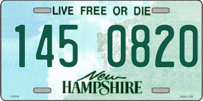 NH license plate 1450820
