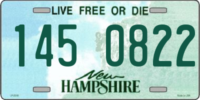 NH license plate 1450822