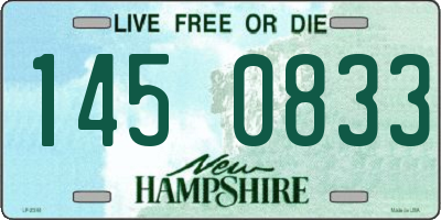 NH license plate 1450833