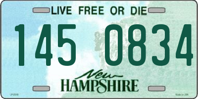 NH license plate 1450834