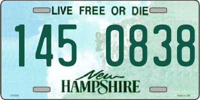 NH license plate 1450838