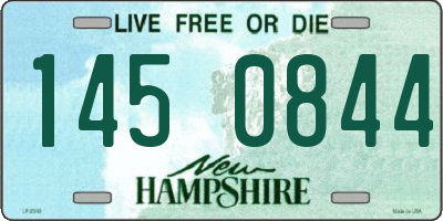 NH license plate 1450844