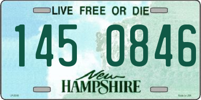 NH license plate 1450846