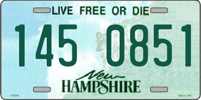 NH license plate 1450851