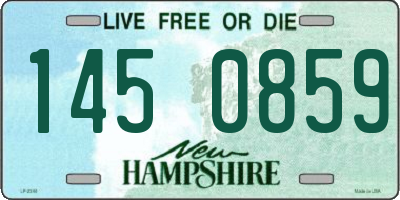 NH license plate 1450859