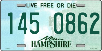 NH license plate 1450862
