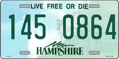 NH license plate 1450864