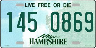 NH license plate 1450869