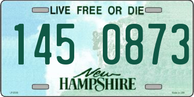 NH license plate 1450873