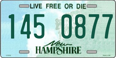 NH license plate 1450877