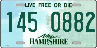 NH license plate 1450882