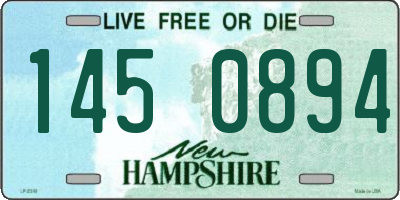 NH license plate 1450894