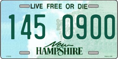 NH license plate 1450900
