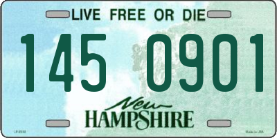 NH license plate 1450901