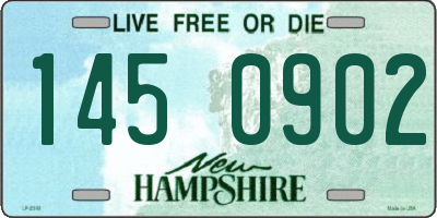 NH license plate 1450902