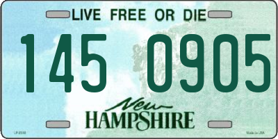 NH license plate 1450905