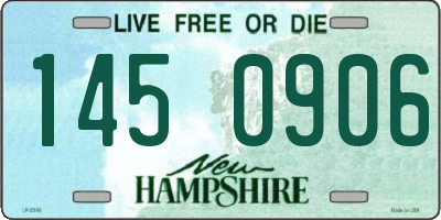 NH license plate 1450906