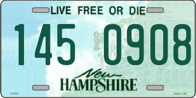 NH license plate 1450908