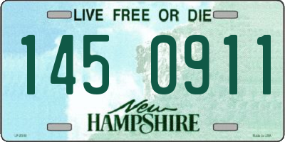 NH license plate 1450911