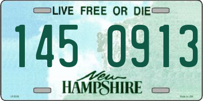NH license plate 1450913