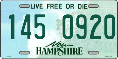 NH license plate 1450920