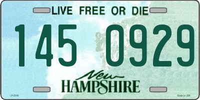 NH license plate 1450929