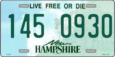 NH license plate 1450930