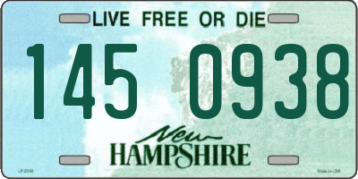 NH license plate 1450938