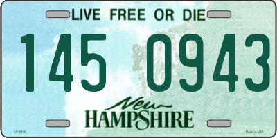 NH license plate 1450943
