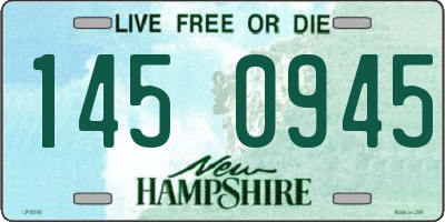 NH license plate 1450945