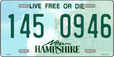NH license plate 1450946