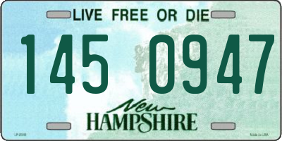 NH license plate 1450947