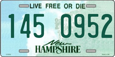 NH license plate 1450952