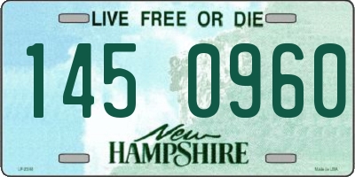 NH license plate 1450960