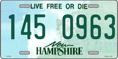 NH license plate 1450963